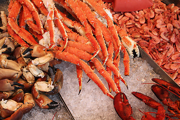 Image showing Seafood market