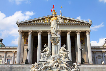 Image showing Austria - parliament