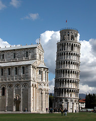 Image showing leaning tower