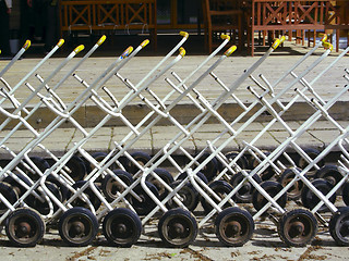 Image showing trolleys