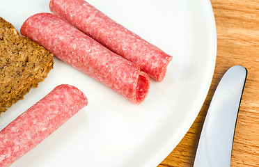 Image showing Salami