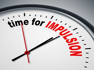 Image showing time for impulsion