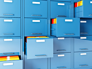 Image showing file cabinet