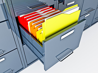 Image showing file cabinet