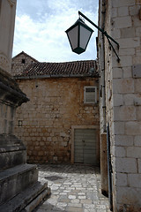 Image showing street in european town