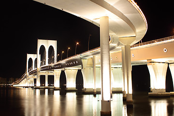 Image showing Sai Van bridge in Macau