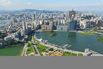 Image showing Macao city view