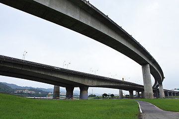 Image showing crossing highway overhead