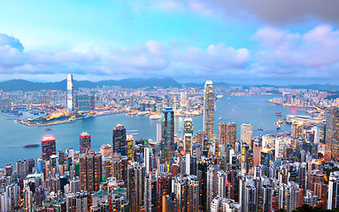 Image showing Hong Kong city