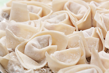 Image showing hand made Chinese dumpling