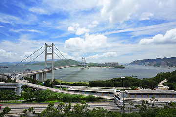 Image showing Tsing Ma Bridge