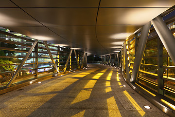 Image showing flyover at night