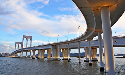 Image showing Sai Van bridge in Macao