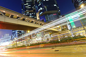 Image showing modern urban city at night