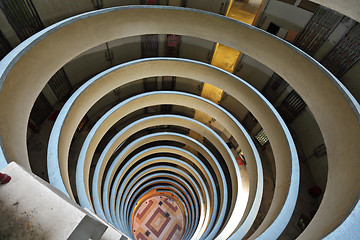 Image showing Hong Kong public housing apartment block