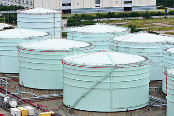 Image showing oil storage tank