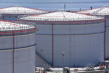 Image showing Oil Tanks