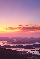 Image showing Sai Kung at morning, Hong Kong