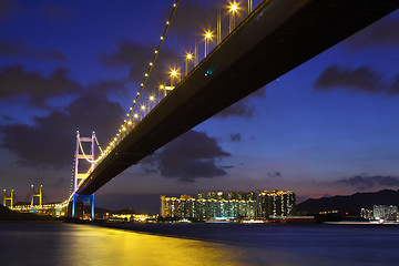 Image showing Tsing Ma Bridge