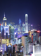 Image showing Hong Kong city view