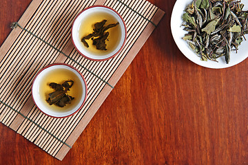 Image showing green tea