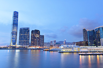 Image showing Kowloon downtown