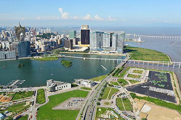 Image showing Macao city view