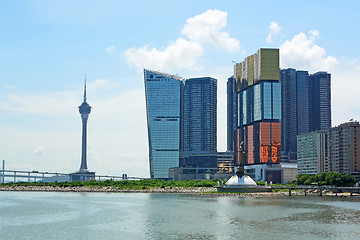 Image showing Macau downtown