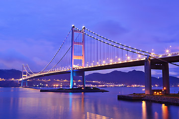 Image showing Tsing Ma Bridge