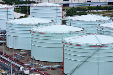 Image showing oil storage tank