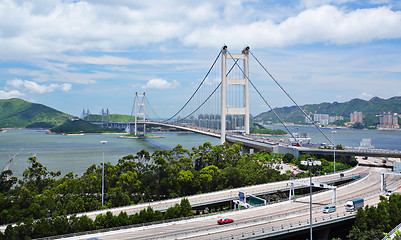 Image showing Tsing Ma Bridge