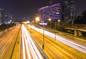 Image showing night traffic