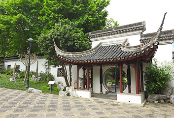 Image showing chinese garden