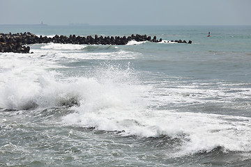 Image showing sea wave