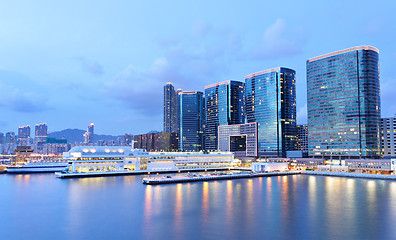 Image showing kowloon at night