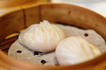 Image showing shrimp dumplings , dim sum