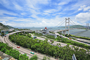 Image showing Tsing Ma Bridge