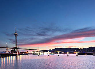 Image showing Macau at night