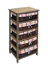 Image showing Basket shelves