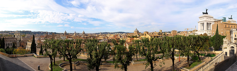 Image showing piazzale caffarelli rome