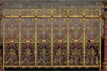 Image showing Decorative fence