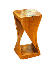 Image showing Wooden stool