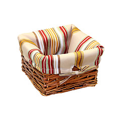Image showing Rattan basket
