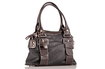 Image showing Brown woman bag 