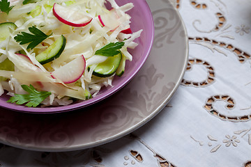 Image showing odganic salad