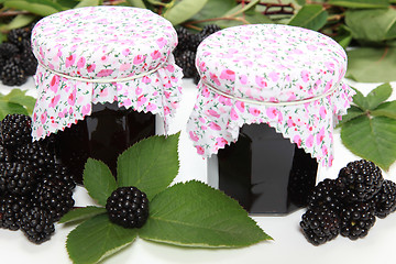 Image showing Blackberry jam