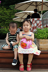 Image showing Asian children