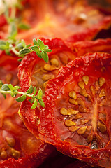 Image showing Italian sun dried tomatoes