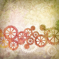 Image showing Mechanical Grunge Background