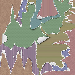 Image showing Torn Paper Background